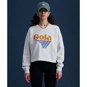 GOLA W 빅로고 크롭 스웨트셔츠 W BIG LOGO CROPPED SWEATSHIRT