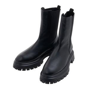 [스튜어트와이츠먼] 베드포드 슬릭 레이스 업 부티 슈즈 BEDFORD BOOTIE BLACK