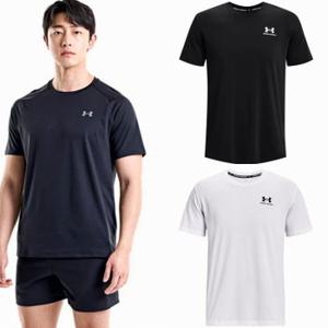 언더아머  (24 S/S) UA Tech™ 2.0 기본 기능성 반팔티 테크티 면 반팔티 1326413 1373997