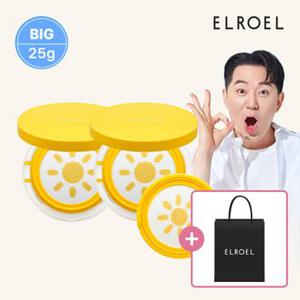 엘로엘 파데프리 팡팡 빅 선쿠션 25g 본품2+리필1_ELROEL