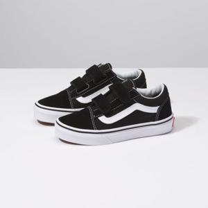 VANS 반스 키즈 올드스쿨 V 블랙 / VN000VHE6BT