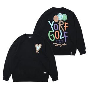 YORF AW TAG CREWNECK BLACK_욜프 태그 크루넥 블랙