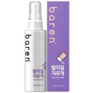 바렌 발각질 필링 지우개 발 뒤꿈치 뒷꿈치 발바닥 굳은살 제거제 연화제 100ml