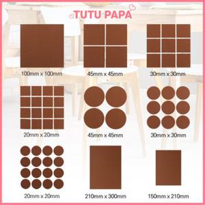 투투파파 가구 식탁 의자 소음방지패드 스티커 매트 긁힘방지 바닥보호 진동 방진 층간소음 흡수