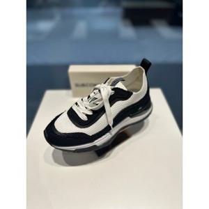 [슈콤마보니]Knit pattern sneakers(black&white)_DA4DS23003BWX