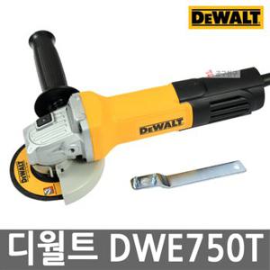 디월트 DWE750T 유선 그라인더 750W 4인치 소형 토글 스위치 M10 스핀들