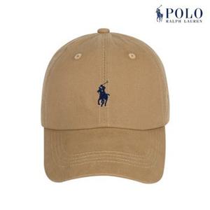 [POLO RALPH LAUREN]  코튼 치노 베이스볼 캡 베이지