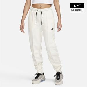 우먼스 나이키 스포츠웨어 테크 플리스 미드라이즈 조거 NIKE FB8331-110