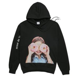 [아크메드라비] ADLV BABY FACE HOODIE BLACK DONUT 3 - 도너츠 3