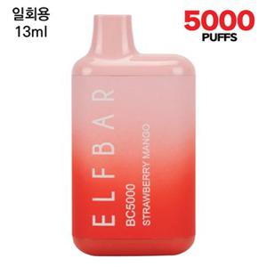 엘프바 스트로베리망고 일회용 전담 전자담배 5000puffs