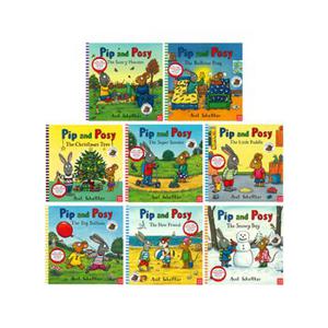 Pip and Posy 8 Books(QR음원 포함) - 페이퍼북