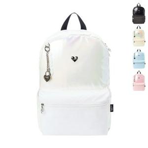 오드비 비 마이 하트 백팩 화이트 White B my Heart Backpack oddBi