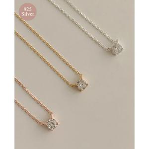 [폭스타일] [925 silver] One of necklace A 03