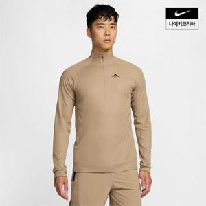 맨즈 나이키 트레일 드라이 핏 하프집 미드 레이어 탑 NIKE FV9995-247