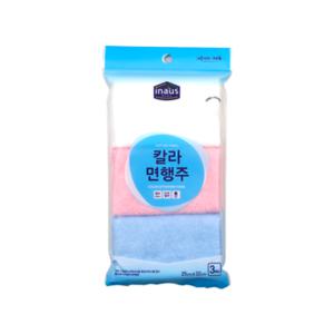 크린랩 크린 칼라 면행주 3매