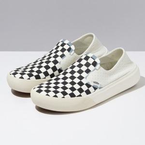 VANS ComfyCush One 반스 컴피쿠시 원 체커보드 화이트 / VN0A45J5Q4O