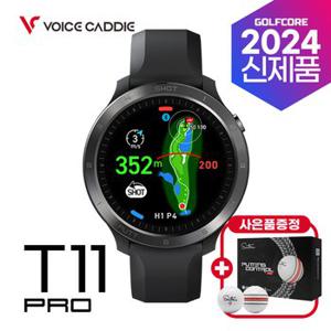 [24년신상]보이스캐디 T11 Pro 시계형 골프거리측정기+세인트나인3피스골프볼12알