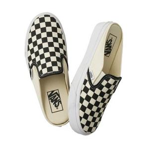 VANS 반스 남여공용 체커보드 클래식 Slip-on 슬립온 뮬 - 화이트(VN0004KTEO1)