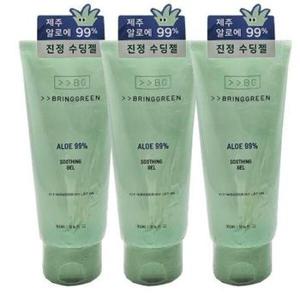 브링그린 알로에 99% 수딩 젤 300ml x 3개 (리뉴얼)