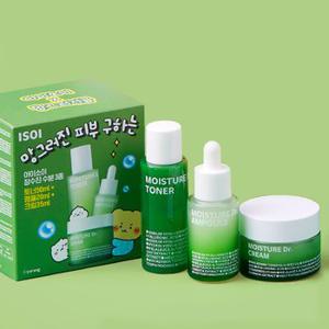 [아이소이x망그러진곰]장수진 수분3종(장수진토너50ml+앰플20ml+수분크림35ml)