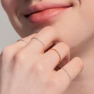 [Hei][수지,태연,김소연,볼빨간사춘기 안지영,오하영,김서형 착용]twinkle layered 3set ring