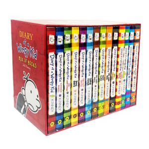 (영어원서) Diary of a Wimpy Kid Box of 1-14 Books (Paperback 미국판)(CD없음)