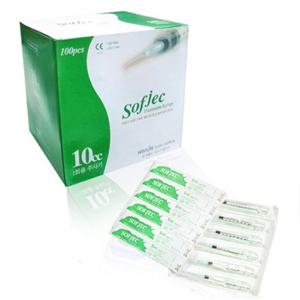 오픈메디칼 화진 Sofjec 일회용 멸균 주사기 10cc (21g x 38mm) 100개 x 6개