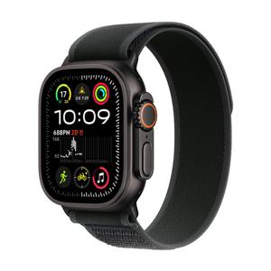 Apple 애플워치 울트라2 49mm, GPS+Cellular (블랙 티타늄, 블랙 트레일루프, S/M)-[MX4U3KH/A]