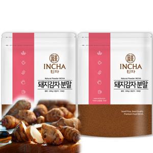 [인차]국내산 돼지감자 분말 가루 400g (200gX2팩)