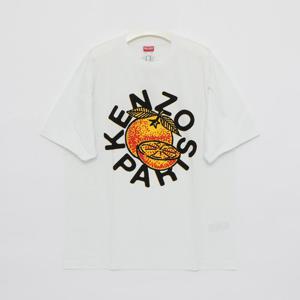 겐조 오렌지 KENZO 클래식 반팔 남성 티셔츠 5TS279 4SG 02