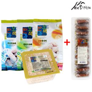 [양양오색한과] 유과 200g x 2팩 + 찹쌀약과 35g x 10개