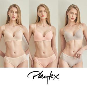 [Playtex] 플레이텍스 와이어리스 시크릿 브라팬티 6종세트 PXW2N282930_T