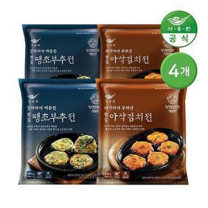 갤러리아_사옹원 부침명장 한입 아삭김치전 510g 2개 + 땡초부추전 510g 2