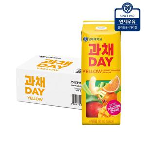 연세우유 과채데이 옐로우 190ml 24팩