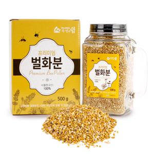 [강원양봉] 다래잡화 건조 꿀벌화분 500g(1병)