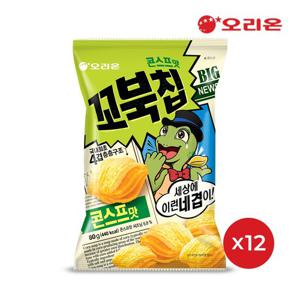 오리온 꼬북칩 콘스프M 80g x 12개