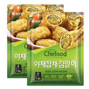 [푸른들마켓][롯데] 야채잡채김말이400gx2