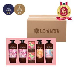 24년 추석 LG생활건강 선물세트 정성담은 샴푸&바디세트 프리미엄 x 4개