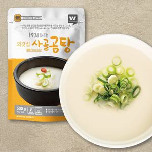 [외갓집]소금&첨가물 No! 사골곰탕 500g x 10팩 (실온보관)