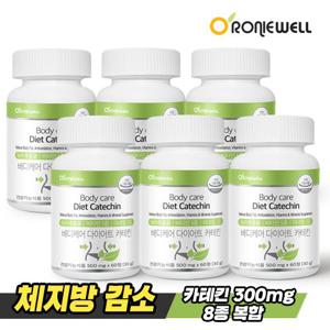 [로니웰] 바디케어 다이어트 카테킨 500mg 60정 x 6개 (총 6개월분)