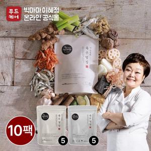 해통령 육수명장 명절세트 구성 (육수명장 5팩 + 사골 5팩)