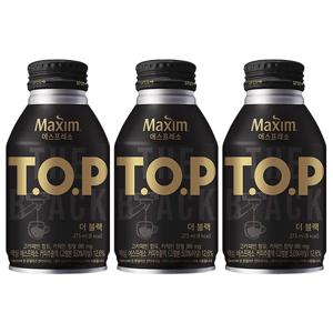 맥심 티오피 TOP 더블랙 275ml x 40캔 보틀커피 커피음료