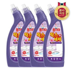 홈스타 락스와세제 후로랄파인 750ml x 4개