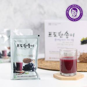 [김재식헬스푸드] 포도한송이포도즙 100ml x 50팩 (1박스)