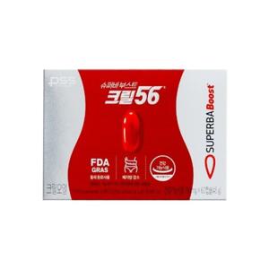 [펄세스]슈퍼바부스트 크릴56 1개월 750mg X 60캡슐