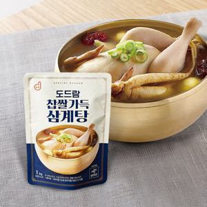 [도드람] 찹쌀 가득 삼계탕 1kg x 4팩