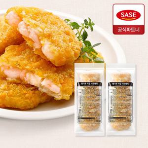 [사세]  빵가루 리얼 새우패티 650g(65g 10개) 2개