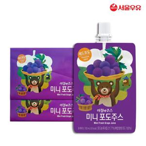 서울우유 아침에주스 미니 포도주스 100ml 20팩