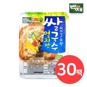 [백제] 멸치맛 쌀국수 92g x 30팩 세트(1박스)