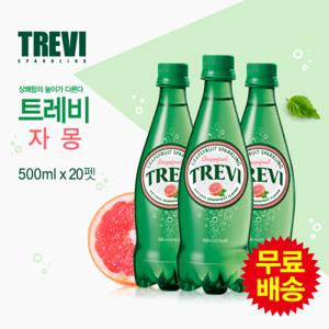 [롯데] 트레비 자몽 500ml x 20펫